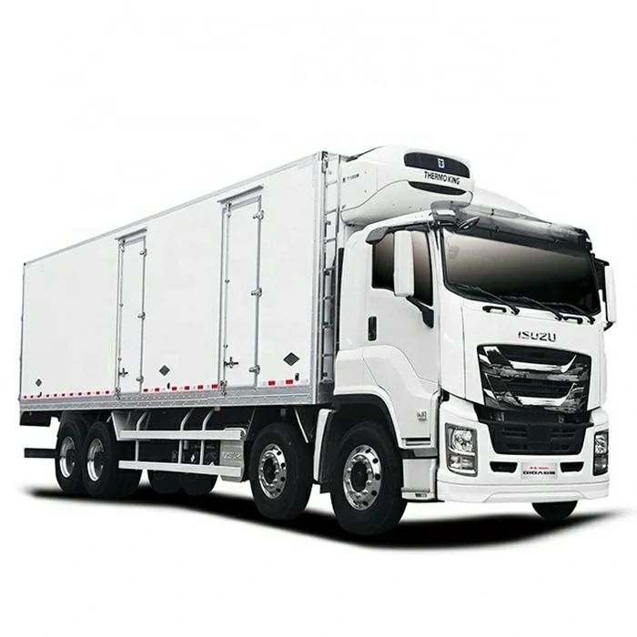 Refregrated and frozen truck